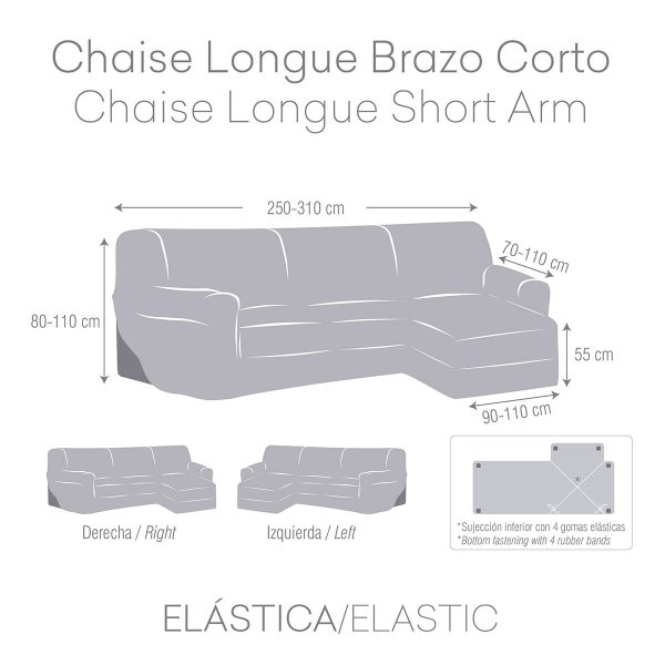 Funda Chaise longue TROYA de Eysa