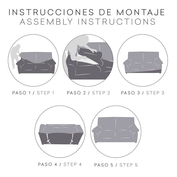 Funda sillón 1 plaza BRONX de Eysa