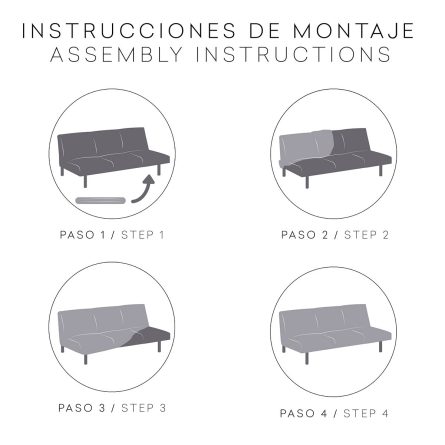 Funda sofá Clic Clac BRONX de Eysa