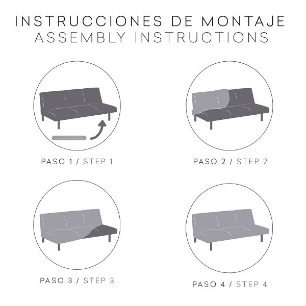 Funda sofá Clic Clac BRONX de Eysa