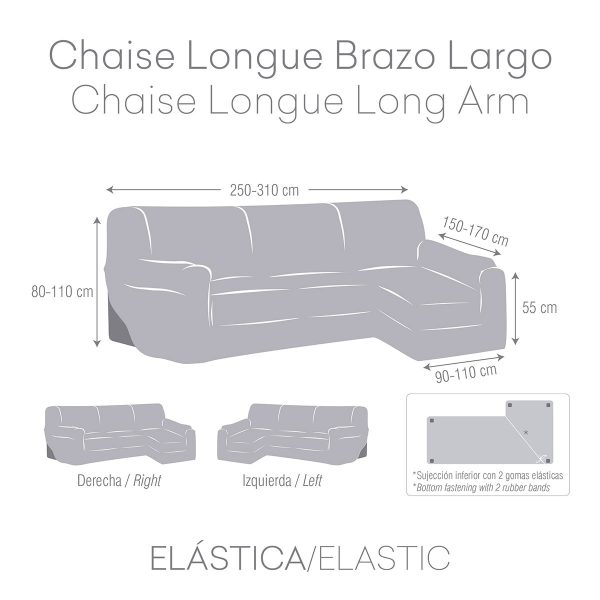 Funda Chaise longue BRONX de Eysa