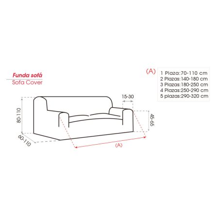 Funda sofá IBIZA de Lanovenanube