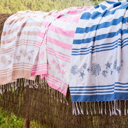 Fouta Toalla pareo ARRECIFE de Lanovenanube