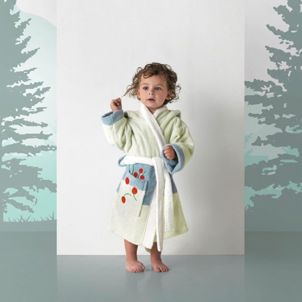 Albornoz infantil RACOON de Rizo Basic Albornoz infantil RACOON de Rizo Basic