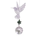 Bola facetada Feng-shui Colibrí Real