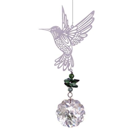 Bola facetada Feng-shui Colibrí Real