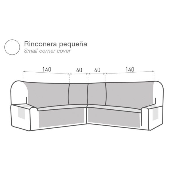 Funda rinconera Acolchado MALLORCA de Belmarti