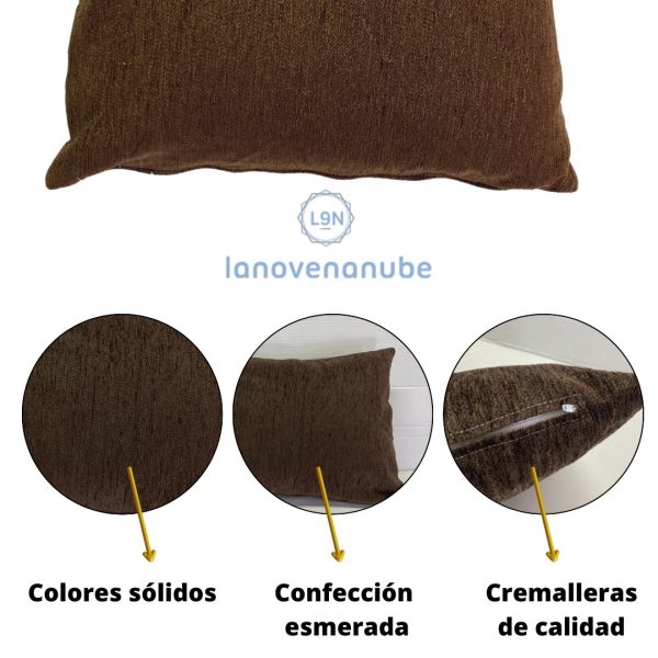Pack de 2 Fundas de cojín VALENCIA de Lanovenanube