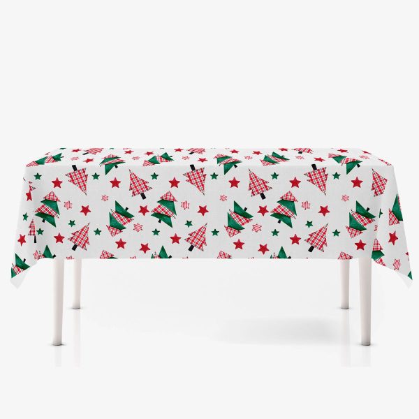 Mantel de Navidad antimachas CLAUS de Confecciones Paula Mantel de Navidad antimachas CLAUS de Confecciones Paula