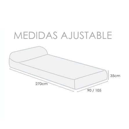Edredón ajustable ALAVA de Confecciones Paula