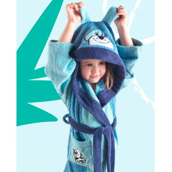 Albornoz infantil TOBY de Rizo Basic Albornoz infantil TOBY de Rizo Basic