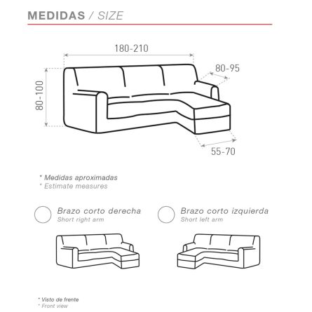 Funda chaise longue mini BALI de Belmarti