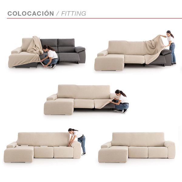 Funda chaise longue Relax MILAN de Belmarti