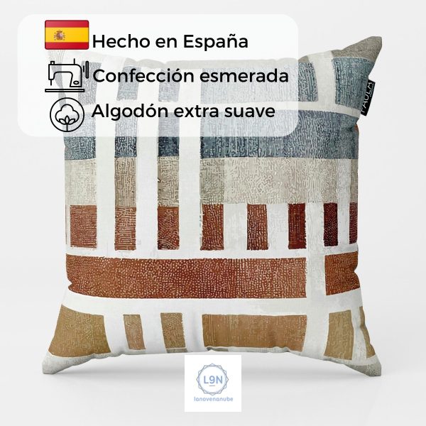 Funda de cojín REUS de Confecciones Paula