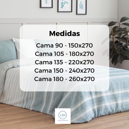 Funda nórdica DUERO de Confecciones Paula