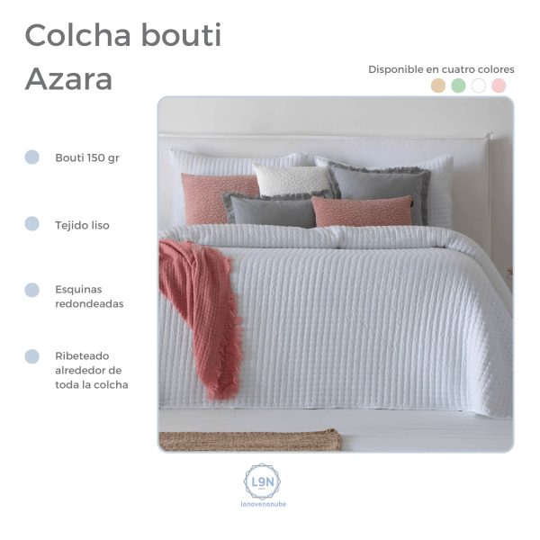 Colcha bouti AZARA de Fundeco