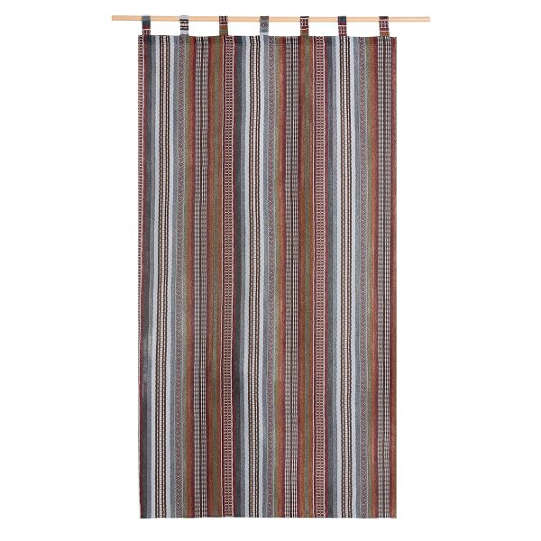 Cortina alpujarreña con trabillas de 140x260 cm Cortina alpujarreña con trabillas de 140x260 cm