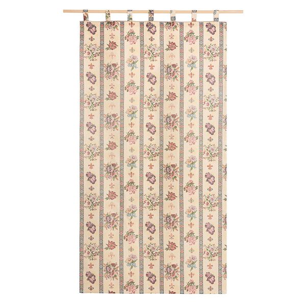 Cortina alpujarreña con trabillas de 140x260 cm