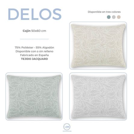 Cojín DELOS de Tejidos JVR