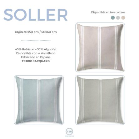 Cojín SOLLER de Tejidos JVR