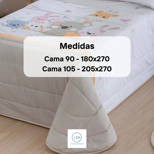 Colcha bouti BUNNY de Tejidos JVR