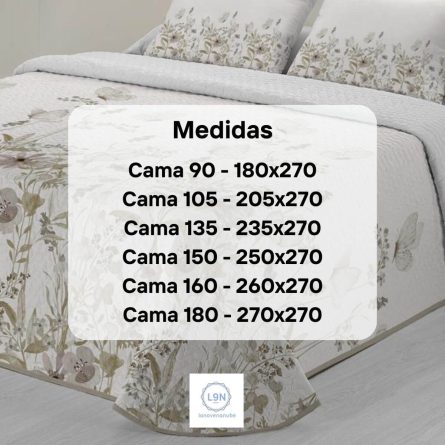 Colcha bouti DALIA de Tejidos JVR