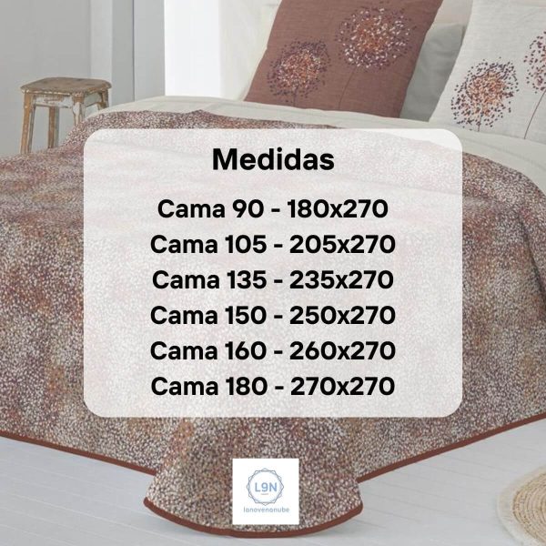 Colcha bouti ELVAR de Tejidos JVR
