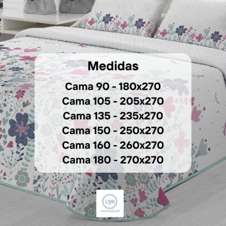 Colcha bouti GRETA de Tejidos JVR