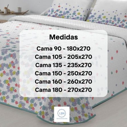 Colcha bouti HELEN de Tejidos JVR
