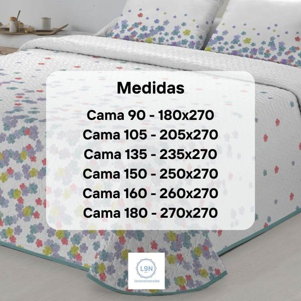 Colcha bouti HELEN de Tejidos JVR