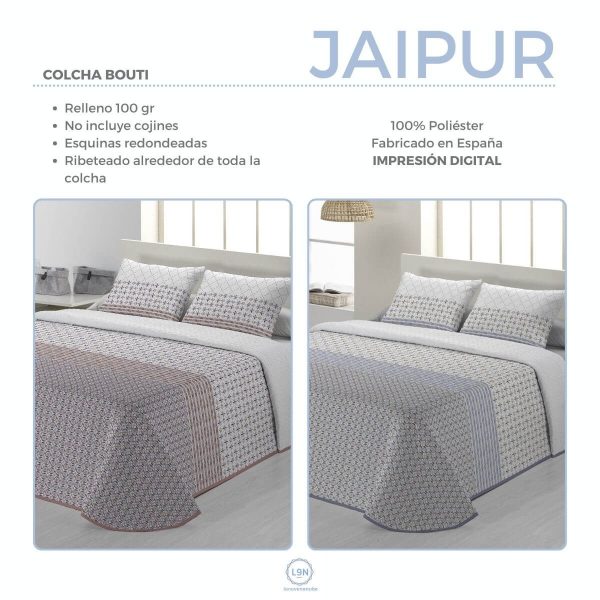 Colcha bouti JAIPUR de Tejidos JVR