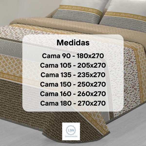 Colcha bouti LANES de Tejidos JVR