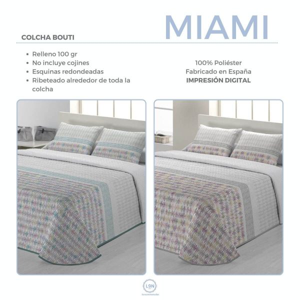 Colcha bouti MIAMI de Tejidos JVR