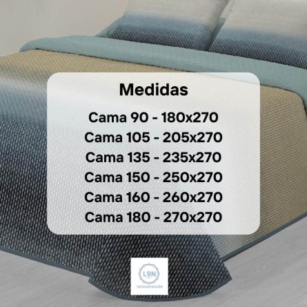 Colcha bouti SIERO de Tejidos JVR