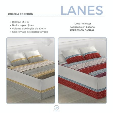 Colcha edredón LANES de Tejidos JVR