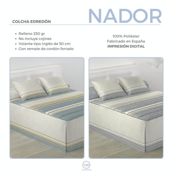 Colcha edredón NADOR de Tejidos JVR