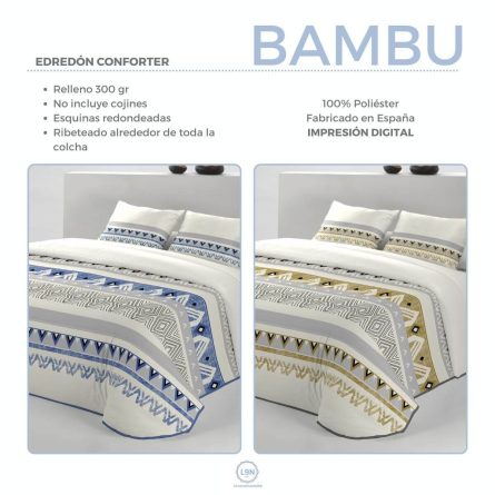 Conforter nórdico BAMBU de Tejidos JVR