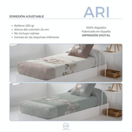 Edredón ajustable ARI de Tejidos JVR