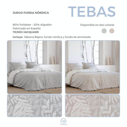 Funda nórdica TEBAS de Tejidos JVR