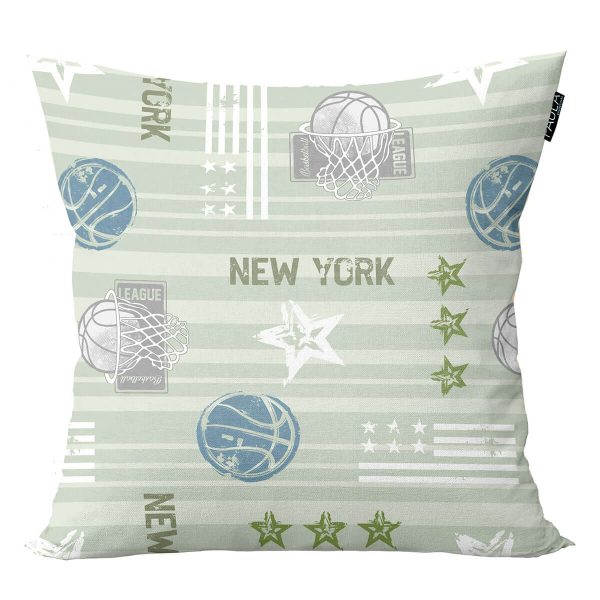 Funda de cojín BASKET de Ilustrando tus sueños Funda de cojín BASKET de Ilustrando tus sueños