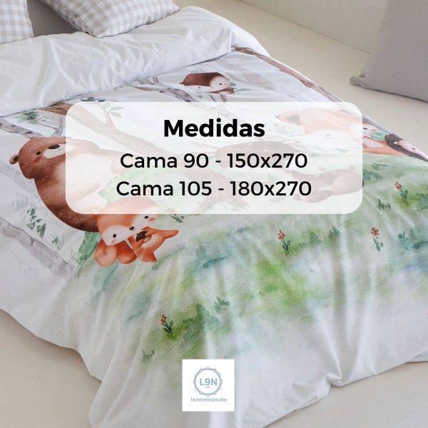 Funda nórdica FOREST de Ilustrando tus sueños