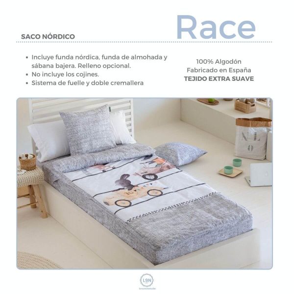 Saco nórdico RACE de Ilustrando tus sueños