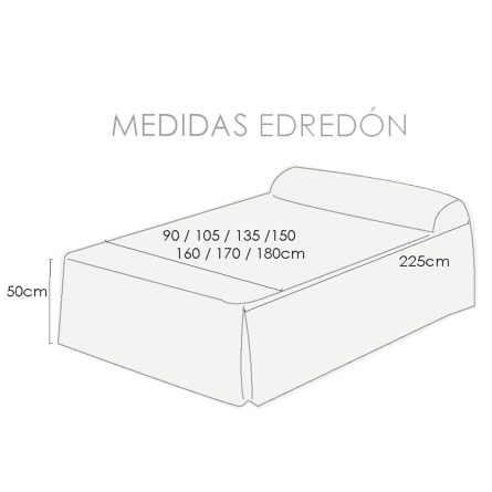 Colcha Edredón LEO de Confecciones Paula