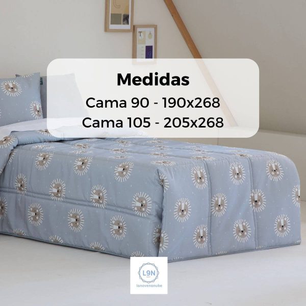 Conforter LEO Azul de Confecciones Paula