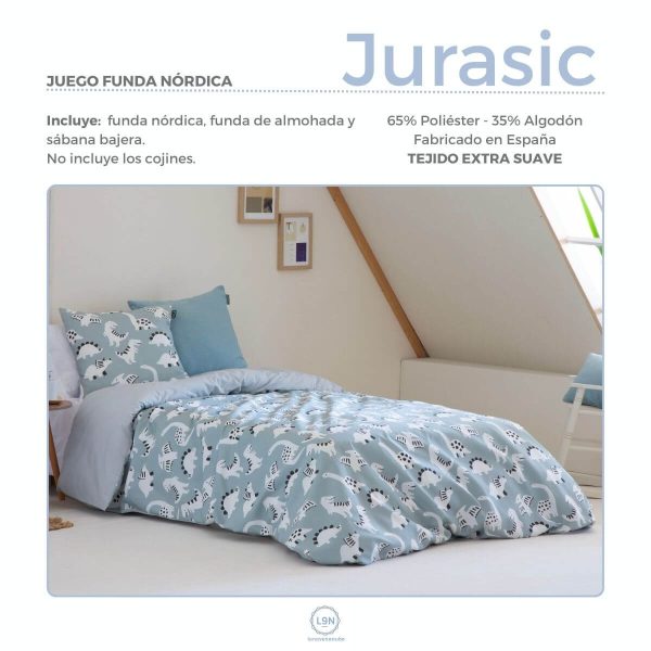 Funda nórdica JURASIC de Confecciones Paula