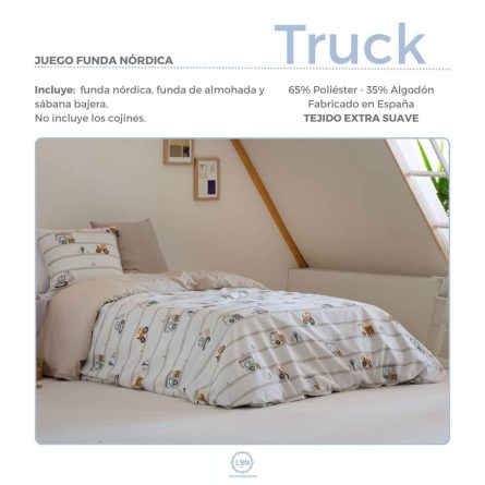 Funda nórdica TRUCK de Confecciones Paula