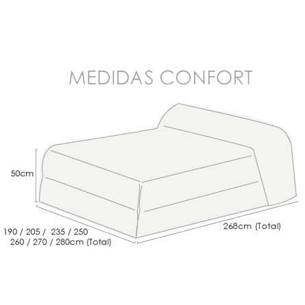 Edredón conforter ISABA de Confecciones Paula