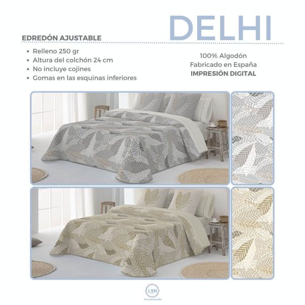 Edredón ajustable DELHI de Tejidos JVR