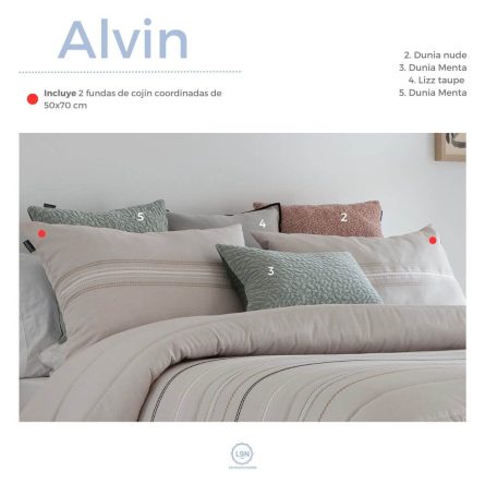 Colcha bouti ALVIN de Fundeco