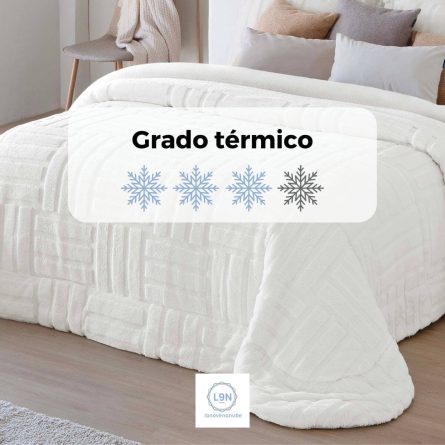 Edredón conforter sherpa ADRIEN de Fundeco